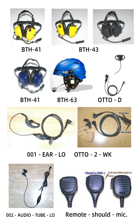 RADIO & HEADSETS（ IN FULL-SERIES ）
