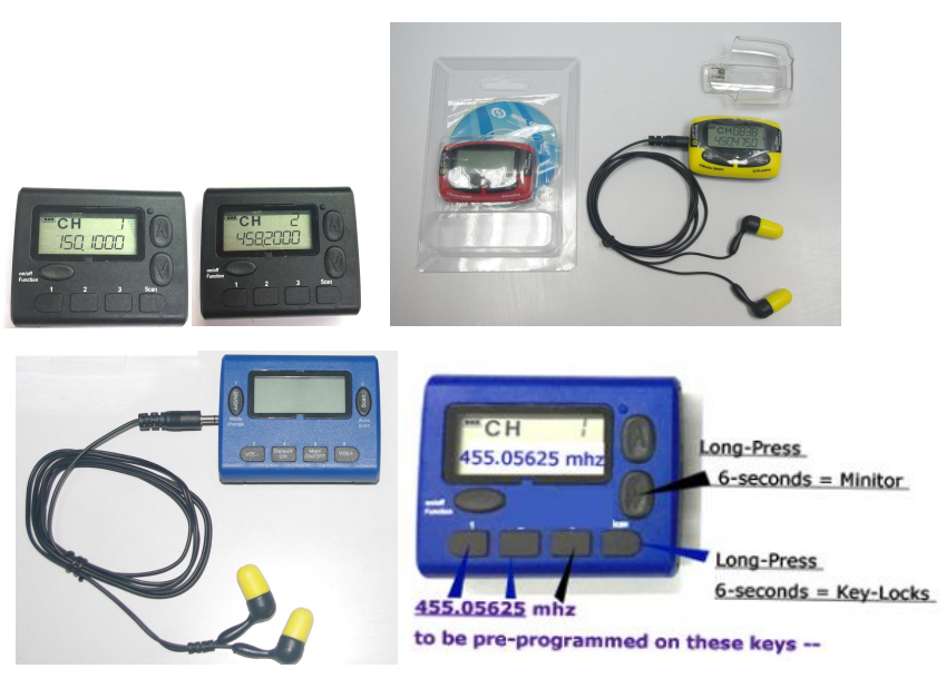 Race-Ceiver , & VHF/UHF dual-band Racing-Car Scanners